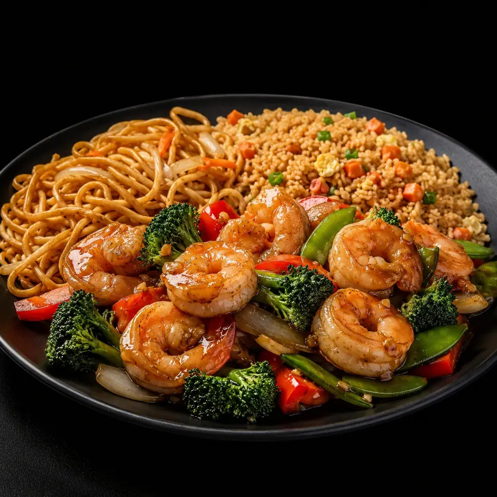 Panda Express Honey Walnut Shrimp Plate
