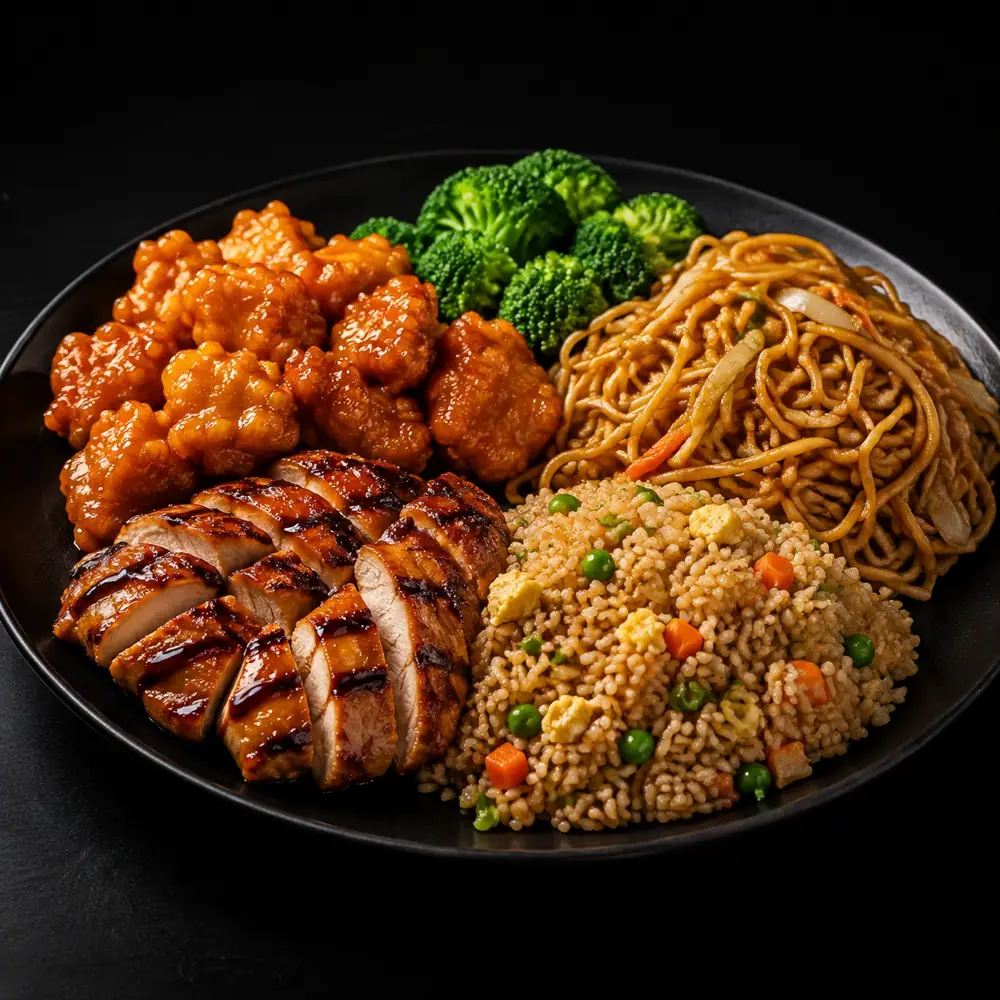 Panda Express Kung Pao Chicken Plate