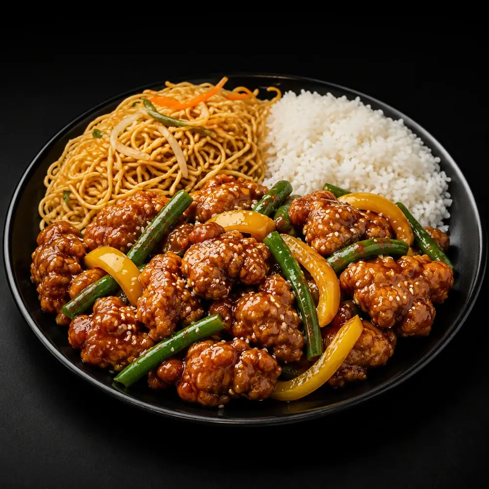Panda Express Beijing Beef Plate